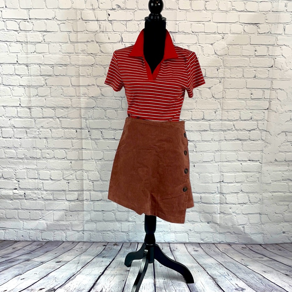 Corduroy skirt